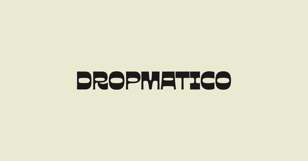Dropmatico cover