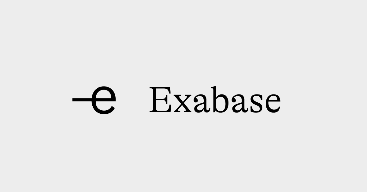 Exabase cover