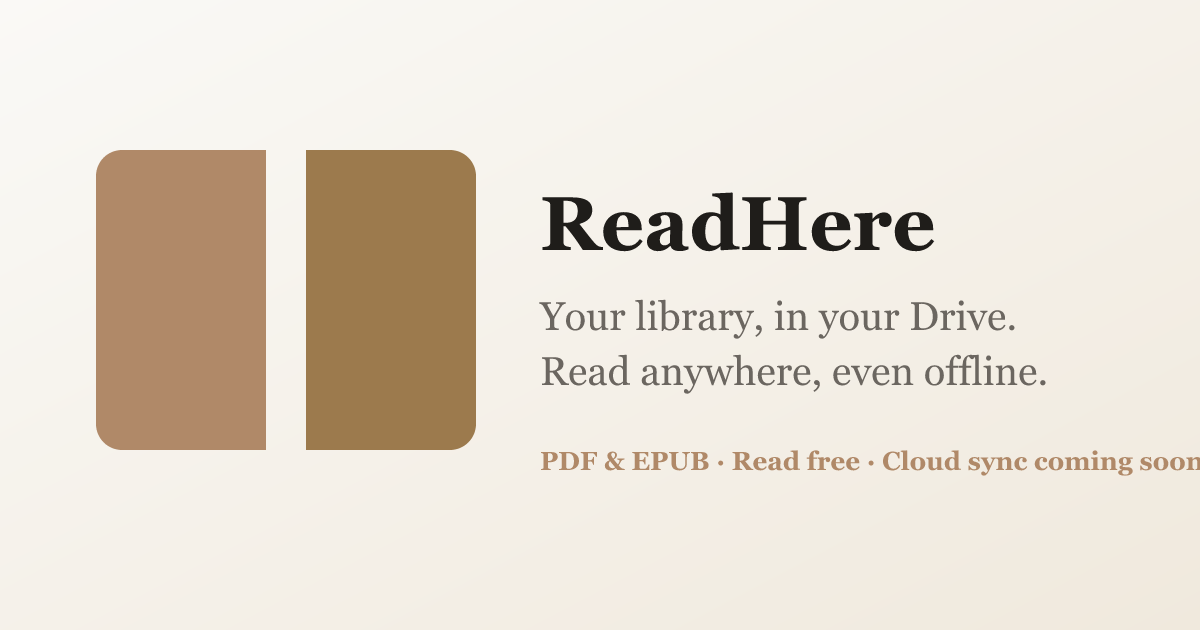 ReadHere cover