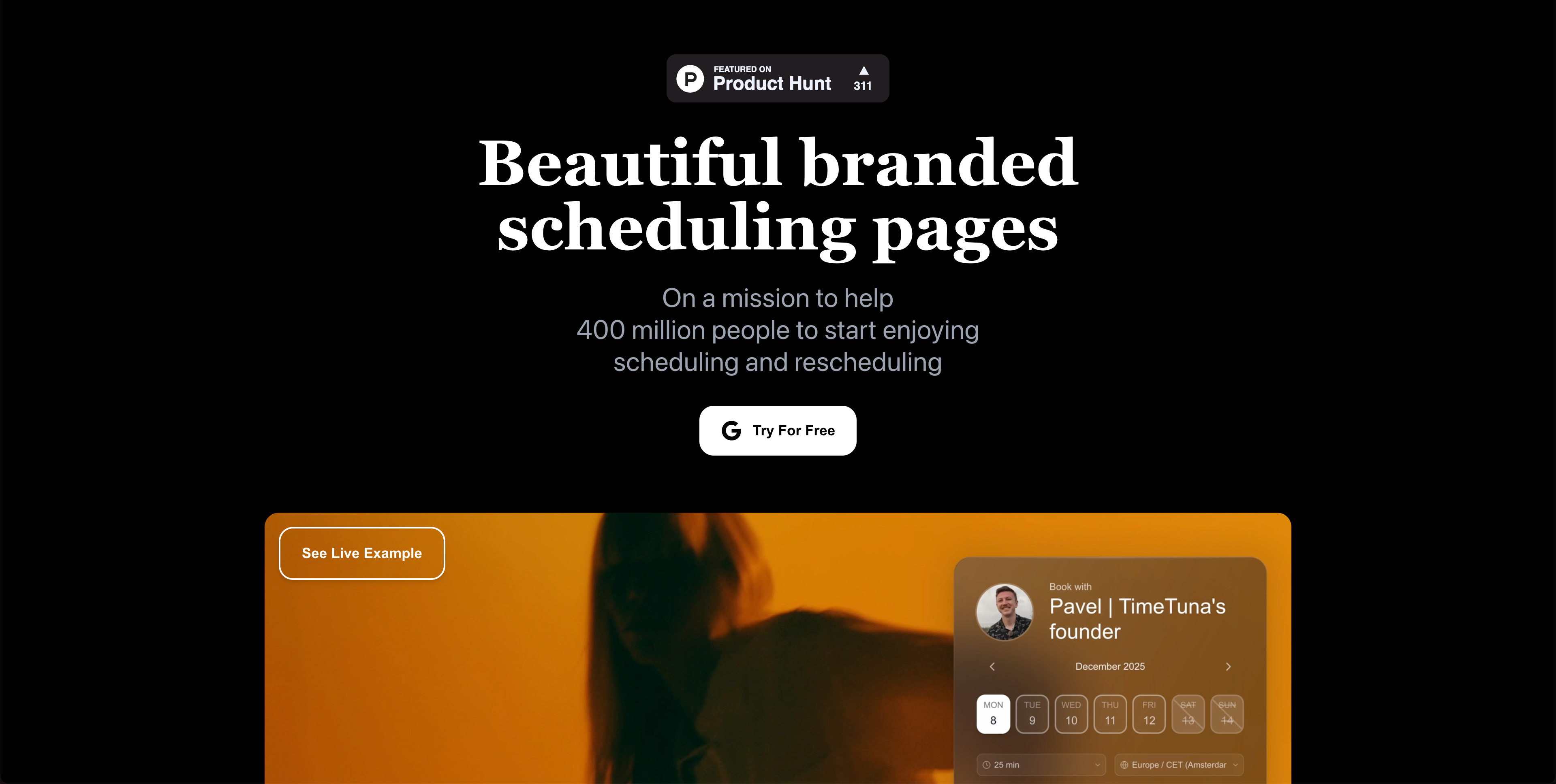 TimeTuna.com cover