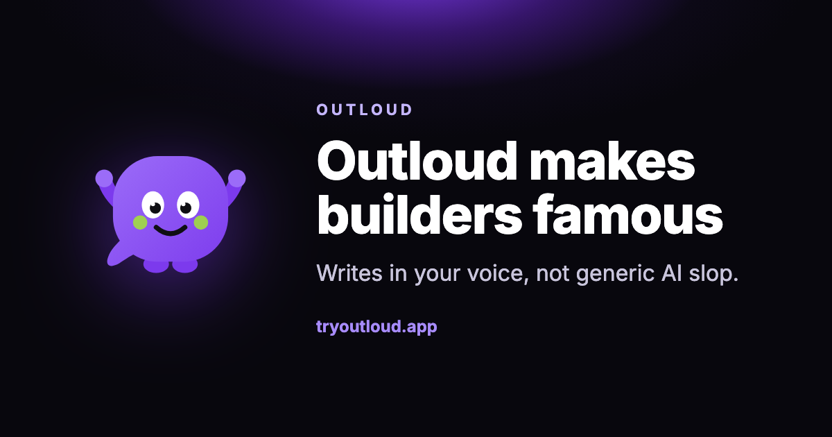 Outloud cover